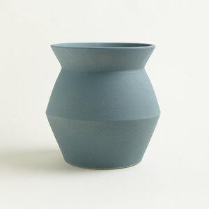 Handgemachte Vase 'Flores Gross' aus Steinzeug - onomao