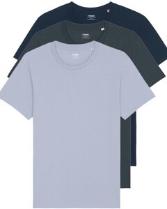 3er Pack Basic Unisex T-Shirt aus Bio Baumwolle | viele Farbkombinationen | Fair Trade | Nachhaltig - YTWOO