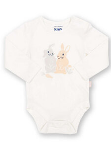 Baby Langarm-Body Hasen Bio-Baumwolle - Kite Clothing