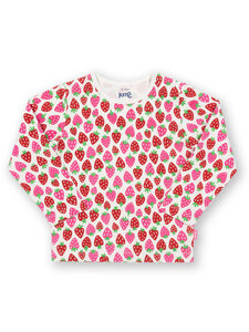 Baby und Kinder Langarm-Shirt Erdbeere Bio-Baumwolle - Kite Clothing
