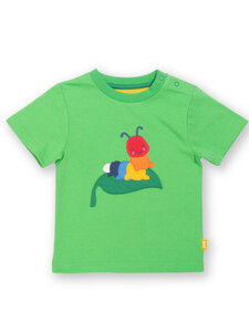 Baby und Kinder T-Shirt Raupe reine Bio-Baumwolle - Kite Clothing