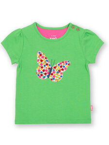 Baby und Kinder T-Shirt Schmetterling reine Bio-Baumwolle - Kite Clothing