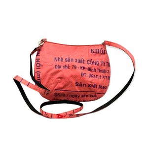 Beadbags Sweet Shoulderbag aus recycelten Reissack zweifarbig Ri86 - Beadbags