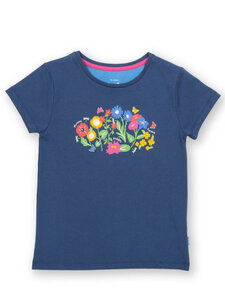 Kinder T-Shirt Blumen reine Bio-Baumwolle - Kite Clothing