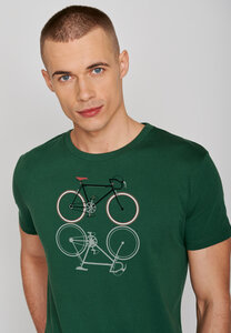 Bike Shape Guide - T-Shirt für Herren - GREENBOMB