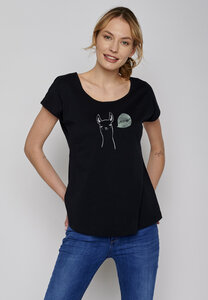 Animal Lama Sign Cool - T-Shirt für Damen - GREENBOMB