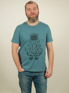 T-Shirt Herren - Inka - light blue - NATIVE SOULS