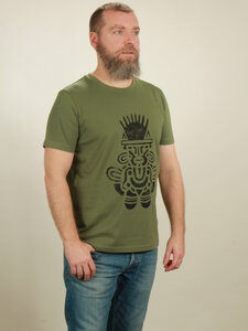 T-Shirt Herren - Inka - green - NATIVE SOULS