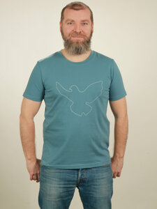 T-Shirt Herren - Dove - light blue - NATIVE SOULS