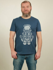 T-Shirt Herren - Inka - dark blue - NATIVE SOULS