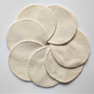 "7er Pack"Abschminkpads - Waschbare Reinigungs-Pads aus Biobaumwolle - BLS Organic