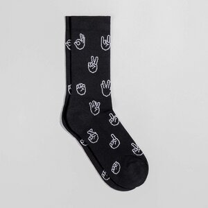 Premium Socken aus Biobaumwolle Made in Portugal - Pattern-Muster - Fyngers