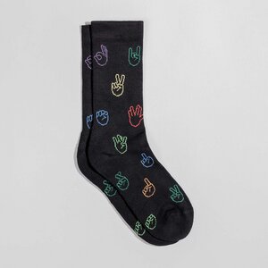 Premium Socken aus Biobaumwolle Made in Portugal - Pattern-Muster - Fyngers