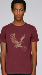 T-Shirt mit Motiv / Eagle - Kultgut