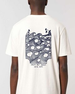 Artdesign - Shirt aus recycelter Bio- Baumwolle / Salty but Sweet - Kultgut