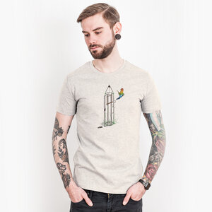 Robert Richter – Freedom for All - Mens Organic Cotton T-Shirt - Nikkifaktur