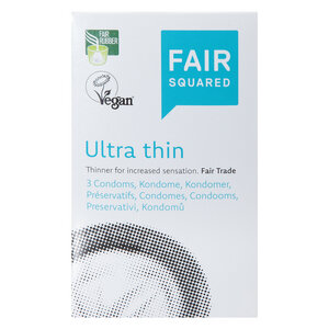 FAIR SQUARED Ultrathin Kondome 3er Packung - Fair Squared