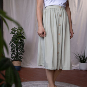 Vlorentina - Rock aus Biobaumwoll-Mix - Vresh Clothing