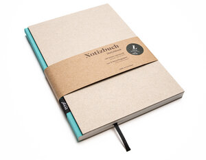 Design-Notizbuch A5 100 % Recyclingpapier „BerlinBook“ - tyyp