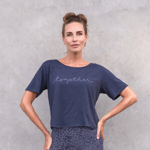 TOGETHER - Damen - Weiches loose-cut Shirt aus 100% Bio-Baumwolle  - Jaya