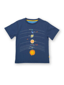 Kinder T-Shirt Solarsystem reine Bio-Baumwolle - Kite Clothing