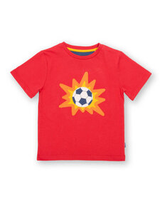 Kinder T-Shirt Fußball reine Bio-Baumwolle - Kite Clothing