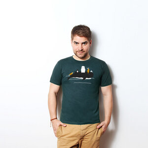 Looking For a New Home - Männer T-Shirt mit Print - Coromandel