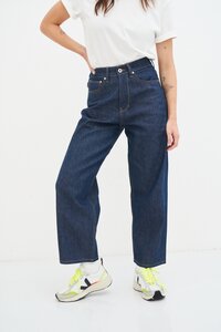 Jeans Barrel Fit mit hohem Bund und weitem Bein - Bobbie - Bio-Baumwolle - Kuyichi