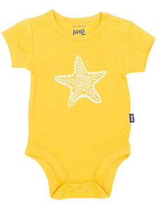 Baby Kurzarm-Body Stern Bio-Baumwolle - Kite Clothing