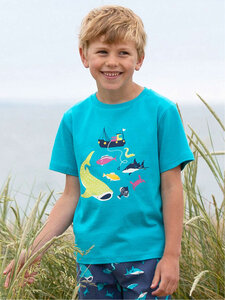 Kinder T-Shirt Fische reine Bio-Baumwolle - Kite Clothing