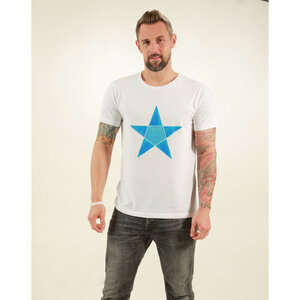 T-Shirt Herren - Origami Star - NATIVE SOULS