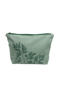 GOTS-Kosmetiktasche LEAVES aus Biobaumwolle (BAG223, BAG224) - TRANQUILLO
