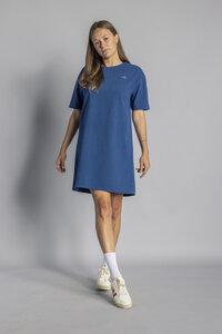 Recycled Cotton T-Shirt Dress Ladies - dirts