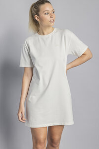 Recycled Cotton T-Shirt Dress Ladies - dirts