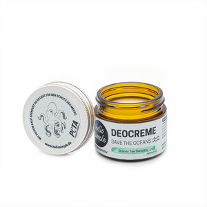 Deocreme - Save the Oceans, Sensitiv "Grüner Tee" - zertifizierte Naturkosmetik - Hello Simple