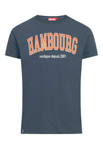 Kurzarm T-shirt Print "Hambourg" - derbe