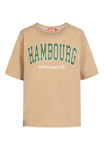 Kurzarm T-shirt Print "Hambourg" - derbe