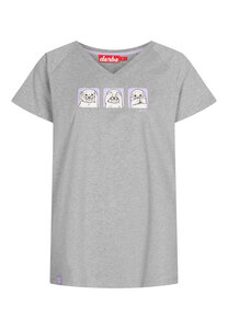Kurzarm T-shirt Print "Kegelrobbe V" - derbe
