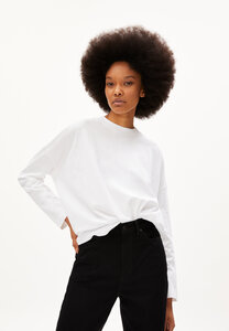 AALEXJAA - Damen Heavyweight Longsleeve Oversized Fit aus Bio-Baumwoll Mix - ARMEDANGELS