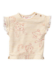 Baby T-Shirt Katze reine Bio-Baumwolle - People Wear Organic