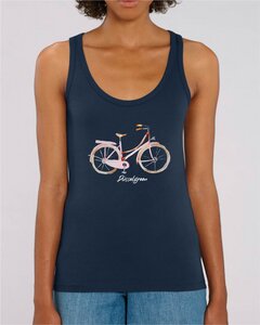 Fahrrad, Classic, Damenrad, Fahrradmotiv - Damen Top aus Bio Baumwolle - DüsselGreen