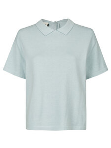 Poloshirt aus Alpaka-Baumwollmix - Addition Sustainable Apparel