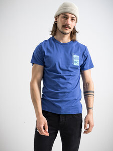 Herren T-Shirt Royal Blau Bio-Baumwolle/Modal - Erdbär