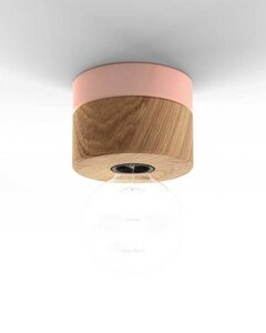 Deckenlampe Eichenholz angesagte Pastelltöne skandinavisches Design - ALMUT von Wildheim