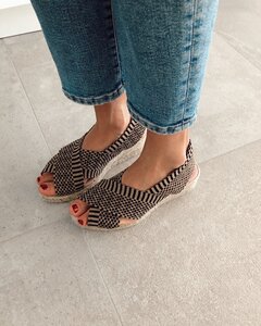 Dreamshoes Sandalen aus recycelter elastischer Baumwolle - Momoc shoes