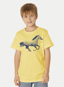 Bio-Kinder T-Shirt Horsepower - Peaces.bio - handbedruckte Biomode