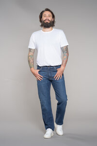 Straight Cut Jeans FERDI 100% COTTON PURE DENIM - Feuervogl