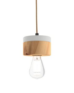Zirbenlampe Pendelleuchte angesagte Pastelltöne skandinavisches Design - ALMUT von Wildheim
