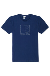 Rough Sea Herren T-Shirt aus Biobaumwolle, Hergestellt in Portugal ILP06 - ilovemixtapes