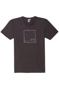 Rough Sea Herren T-Shirt aus Biobaumwolle, Hergestellt in Portugal ILP06 - ilovemixtapes